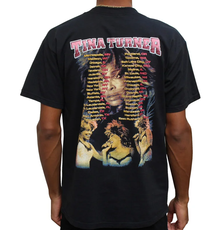 Vintage Tina Turner Tour T Shirt (Size L) — RootsBK